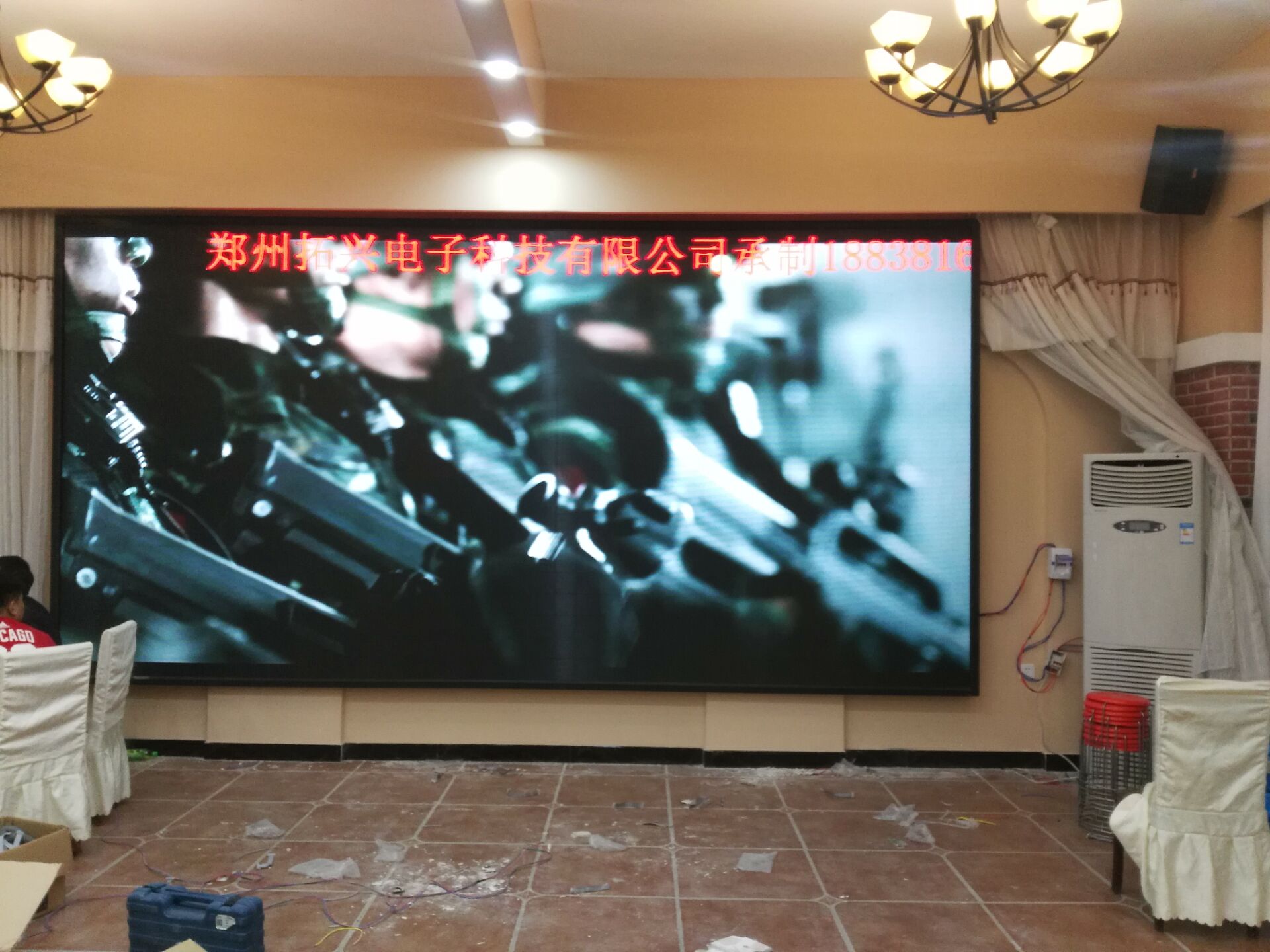 民權八大量酒店led顯示屏